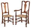 Two American Queen Anne Style Chairs