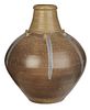 Large Mark Hewitt Stoneware Vase