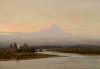 Thomas Hill (1829-1908), Morning, Mt. Tacoma (Rainier)