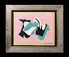 Esphyr Slobodkina (1908-2002) Abstract Painting