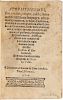 Erasmus, Desiderius (d. 1536) Apophthegmes, that is to saie, prompte, quicke, wittie and sente[n]cious saiynges.