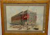 R.H. Macy's New York City lithograph. sight size: 23" x 33"