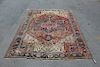 Antique and Finely Hand Woven Sarouk Carpet.