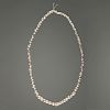 A Strand of Spiro Mound Fresh Water Pearl Beads