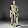 Full-length Carved Marble Statue of General George Washington