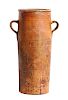 Large Decorative Two Handled Southwestern Ceramic Vase Height 18 1/2 inches
