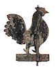 American Metal Rooster Weathervane Height 25 x 18 1/4 inches