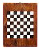 Decorative Painted Wood Chess Board Height 21 x width 16 1/2 inches