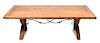 American Pine Dining Table Height 29 1/2 x length 96 x depth 48 inches