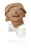 Mexican Ceramic Fragment Height 2 3/4 inches