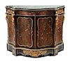 Napoleon III Boulle Cabinet Height 43 x width 55 x depth 19 inches