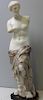 Antique Carved Marble Classical Figure