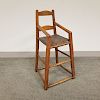 Country Ash Child's Chair with Woven Splint Seat
