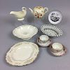 Ten Pieces of Creamware and Pearlware