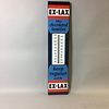Ex-Lax Steel Advertising Sign with Thermometer