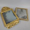 Small Northern European Carved and Gilt Mirror