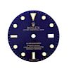 Rolex Submariner Date Blue Watch Dial
