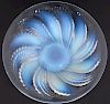 Rene Lalique French Crystal 'Fleurons' Plate