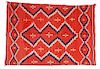 Early Navajo Ganado Pattern Wool Rug c. 1910-30