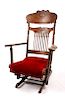 168Voss Inn early 1900's Glider Rocking Chair