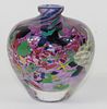 Jean-Claude Novaro; Studio Art Glass Vase.