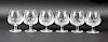 6 Pcs. Collection of Waterford Scotch Glasses