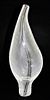Contemporary Steuben Ribbed Leaf Glass Vase In Box