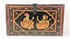 Antique Hand Painted Indian Wooden Box