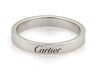 Cartier Signature Platinum 3mm Flat Wedding Band