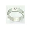 Cartier Platinum 950 Love Wedding Band Ring Size 6.25