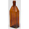 S. S. Smith Jr. & Co. Amber Glass Bottle