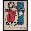 Fernand Léger, Picasso, and Karel Appel Exhibition Posters