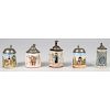 Miniature Steins with Pewter Lids