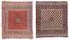 Two Bokhara Block Print Cotton Cloths, 19th C