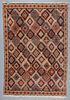 Vintage Moroccan Rug: 7'3'' x 10'5''