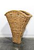 A French Grape Harvest Basket Height 34 1/2 inches.