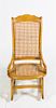 * An American Wood Rocking Chair Height 37 1/2 inches.