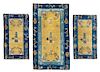 * A Group of Four Chinese Wool Rugs Largest 8 feet 8 inches x 8 feet.
