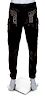 A Gianni Versace Black Leather Men's Pant, Size 48.