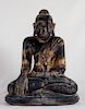 18th c. Buddha, Wood, Burma