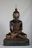 18th c. Buddha, Dry Lacquer, Burma 