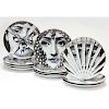 (11) Piero Fornasetti for Rosenthal "Julia" Collector's Plates