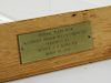 Alexander Graham Bell Original Laboratory Plank