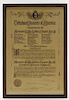 1929 Telephone Pioneers of America Chapter Charter