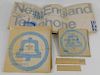 Over 50PC New England Telephone Bell System Decals