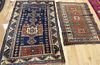2 Antique and Finely Hand Woven Area Carpets.