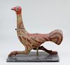 Orton and Spooner Carved and Painted Wood Carousel Ostrich