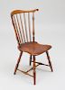 Windsor Oak and Paine Side Chair, Probably Connecticut