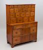 American Fruitwood Apothecary Desk