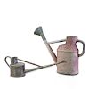 Two American Galvanized Metal Watering Cans